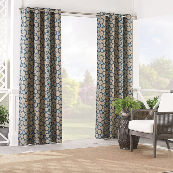 Sun Shade By Waverly Sand Dollar Outdoor Curtain Panel Outlet