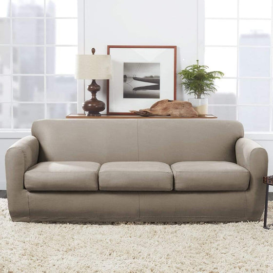 Faux Leather Slipcover (Sofa) - Bed Bath & Beyond - 1150983